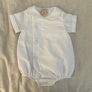 the Beaufort Bonnet Company, 6/12m white bubble